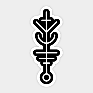 sigil for luck Sticker